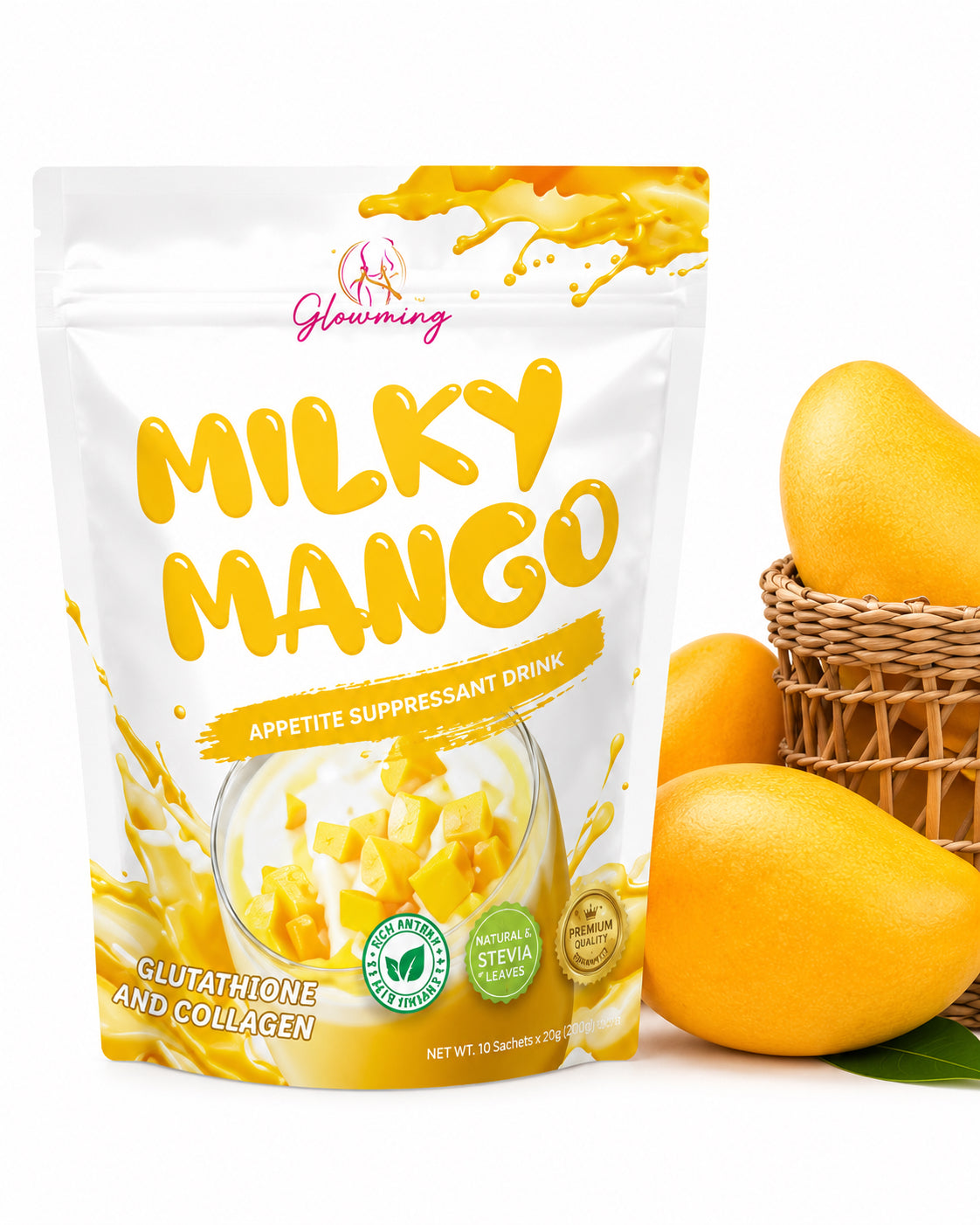 GLOWMING MILKY MANGO DRINK