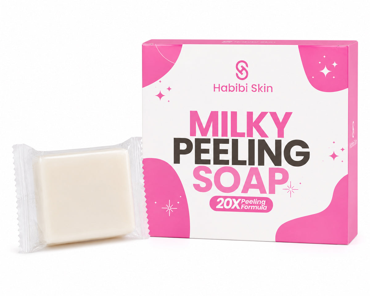 HABIBI MILKY PEELING SOAP 50G (SOLD INDIVIDUALLY)