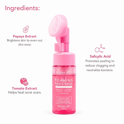 BRILLIANT FOAMING CLEANSER 100ML