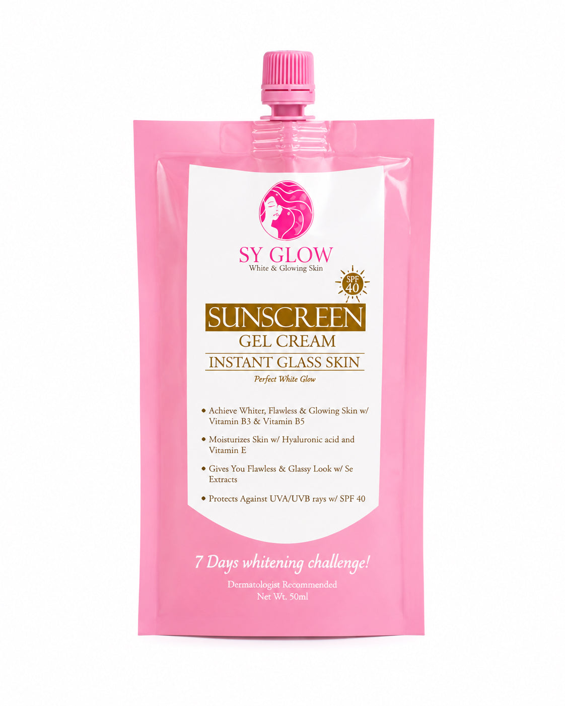 SY GLOW INSTANT GLASS SKIN GEL CREAM 50ML