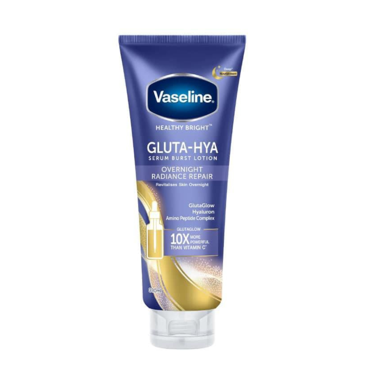 VASELINE GLUTA- HYA OVERNIGHT RADIANCE  REPAIR 330ML