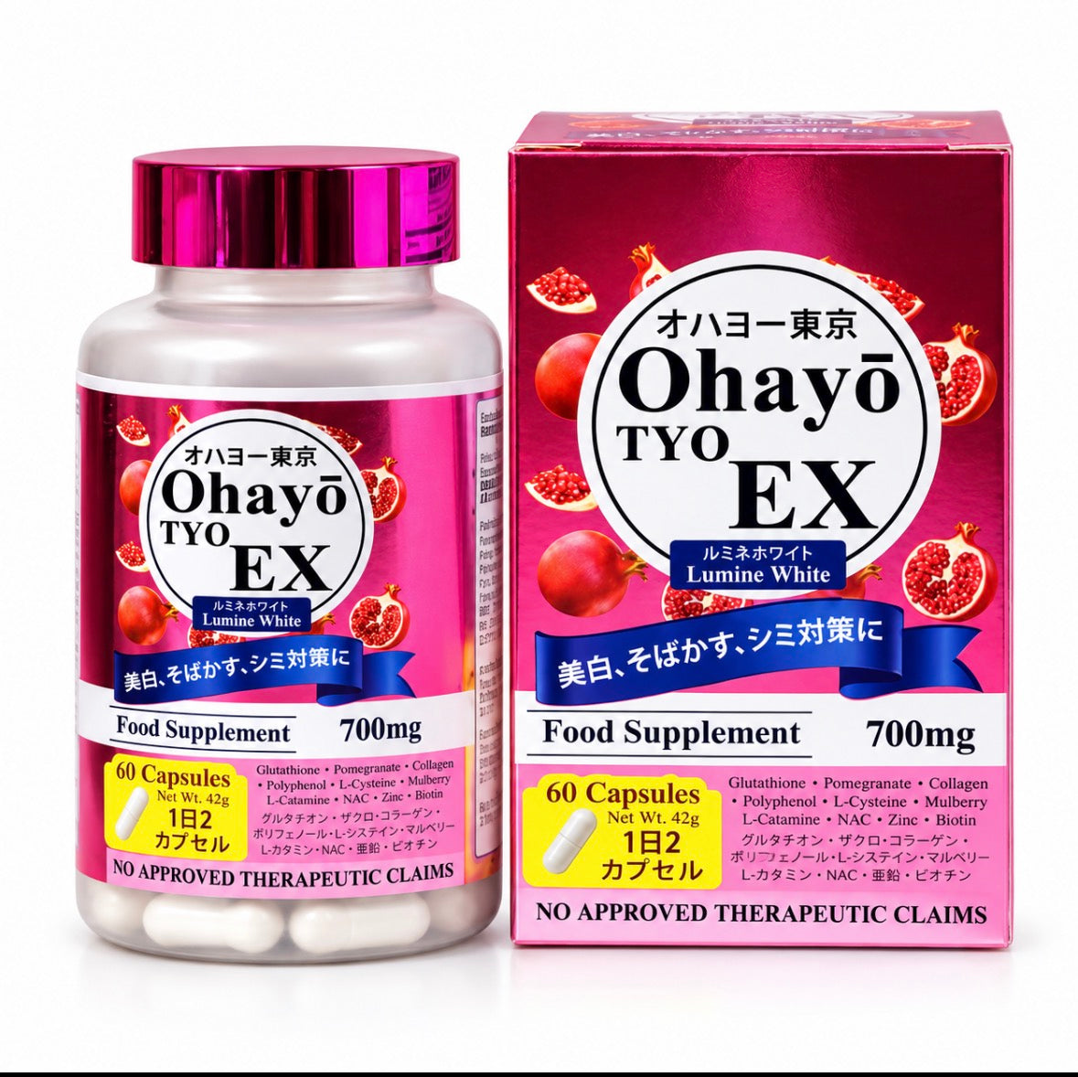 OHAYO TYO EX LUMINE WHITE GLUTATHIONE