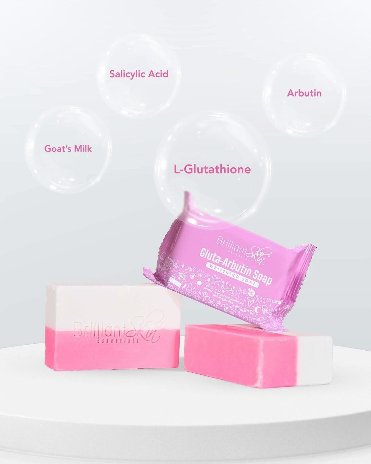 BRILLIANT SKIN WHITENING GLUTA-ARBUTIN SOAP 70G