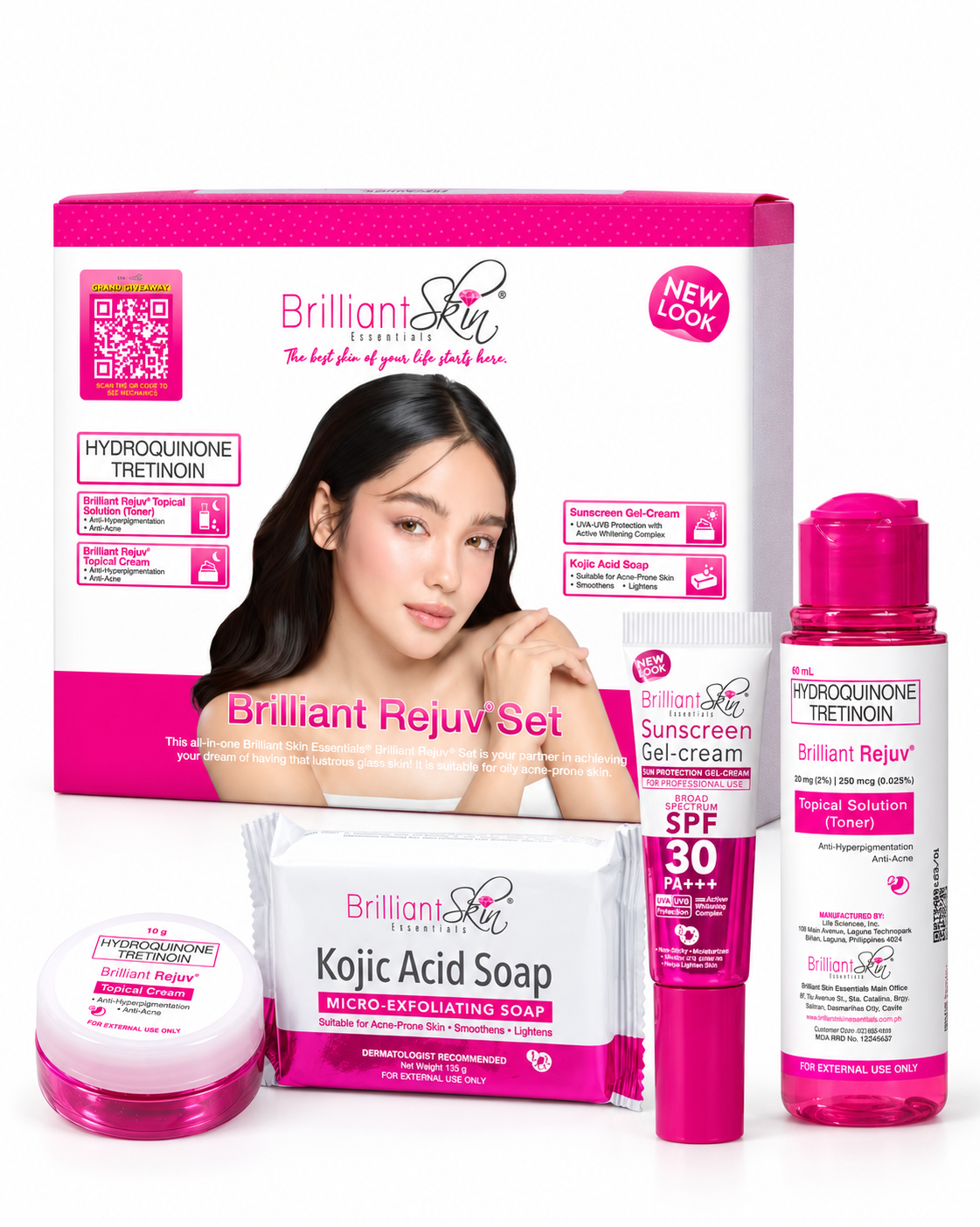 BRILLIANT REJUVENATING FACIAL SET