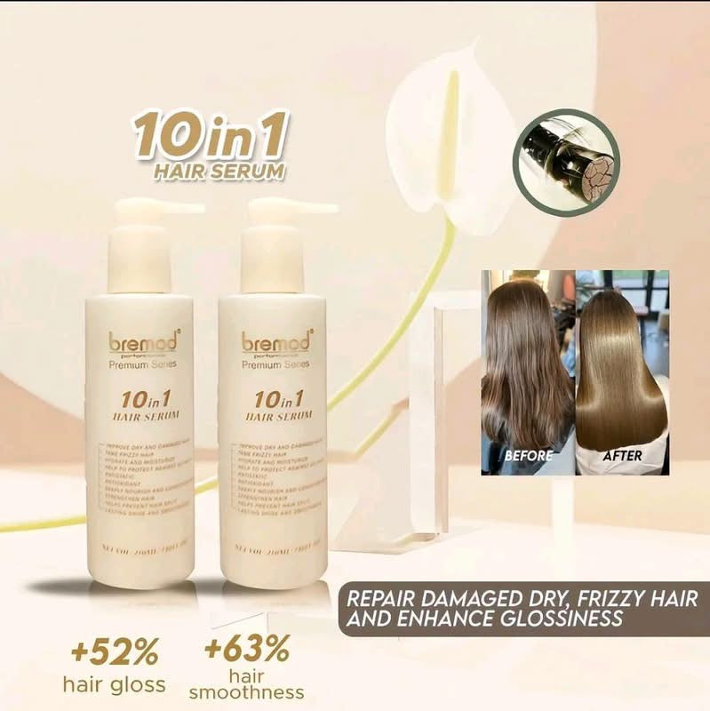 BREMOD 10-IN 1 HAIR SERUM 210ML
