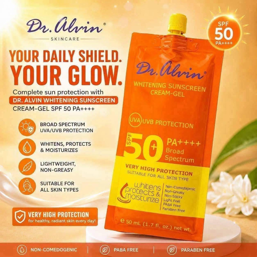 DR ALVIN SUNSCREEN GEL CREAM 50ML