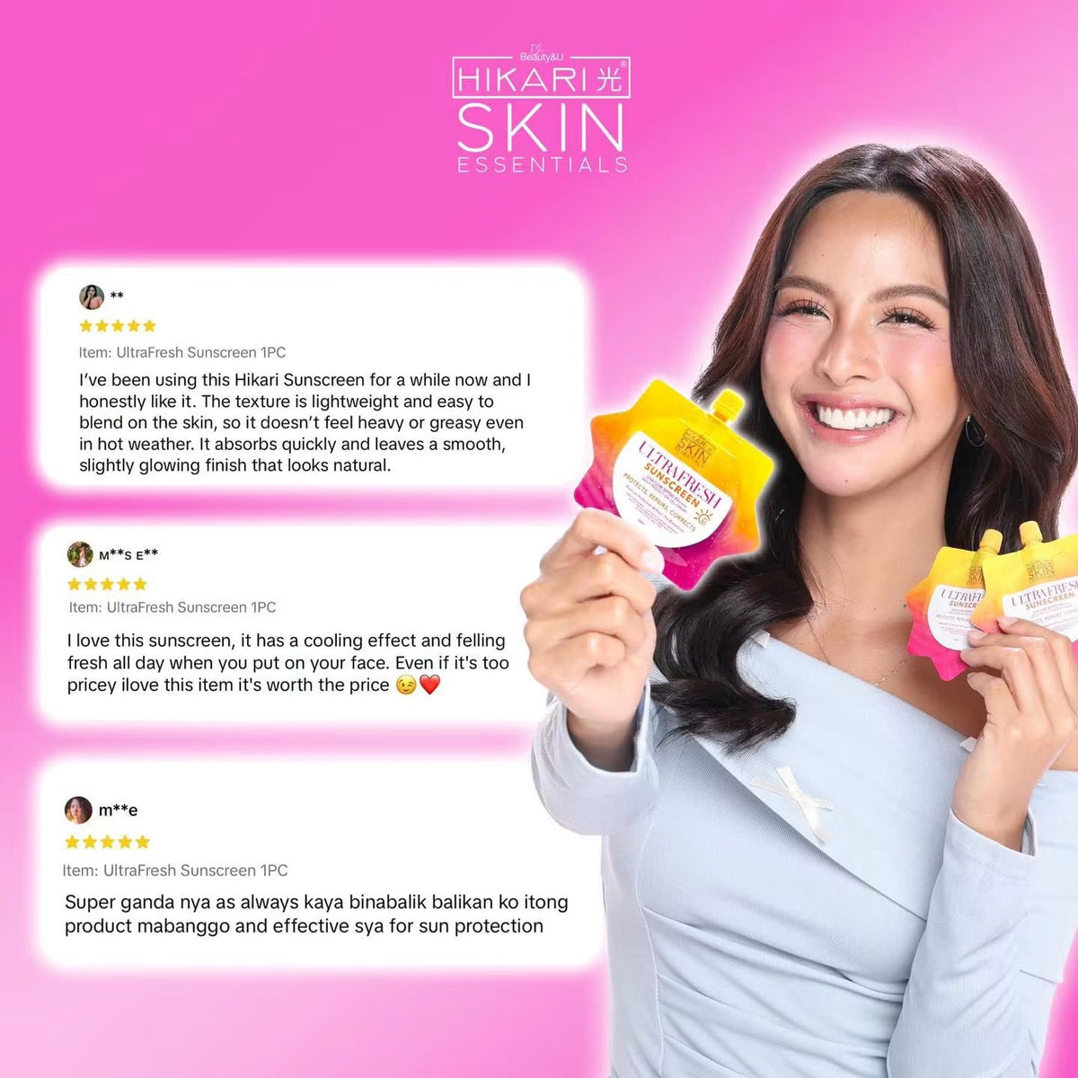 HIKARI SKIN ESSENTIALS ULTRAFRESH SUNSCREEN