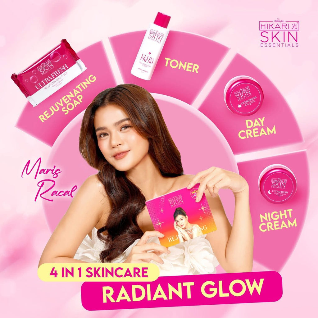 HIKARI SKIN ESSENTIALS ULTRA FRESH REJUVENATING SET