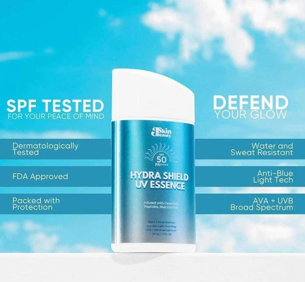 JSKIN BEAUTY HYDRA SHIELD UV ESSENCE SPF50 PA++++ – 50ML