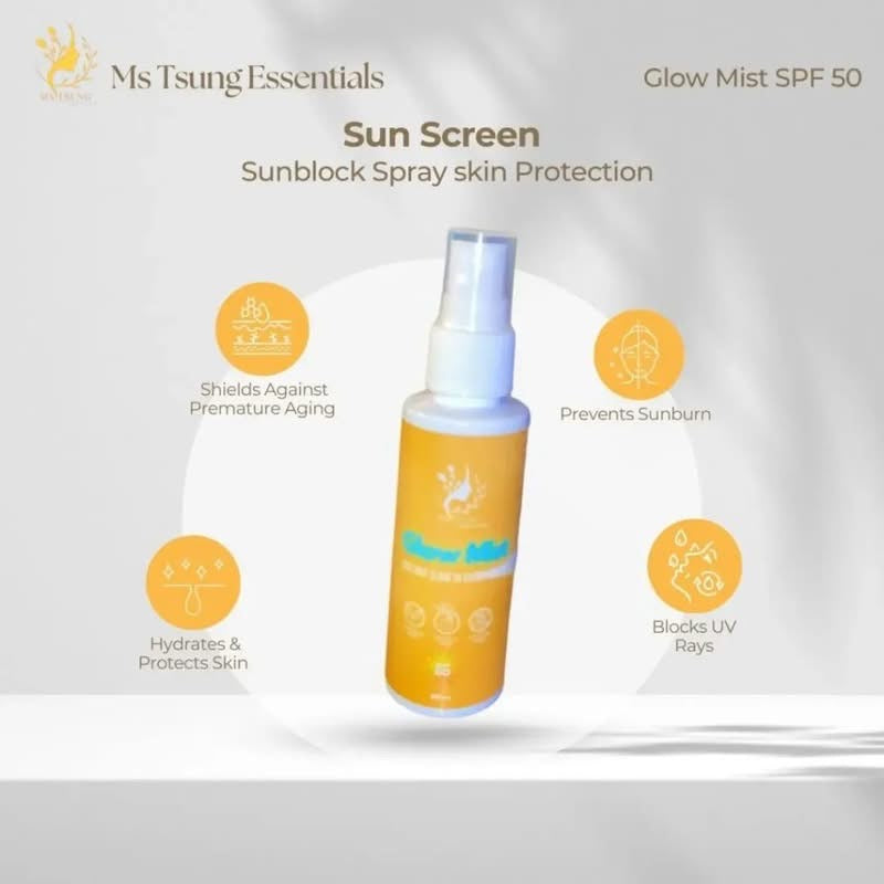 MS TSUNG GLOW MIST INSTANT GLOW FACIAL MIST 60ML