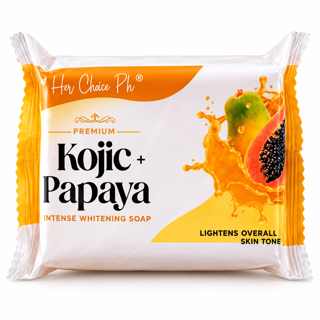 HER CHOICE PH PREMIUM KOJIC + PAPAYA INTENSE WHITENING SOAP