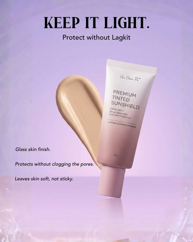 HER CHOICE PH PREMIUM TINTED SUNSCREEN SPF50 PA+++ 50G