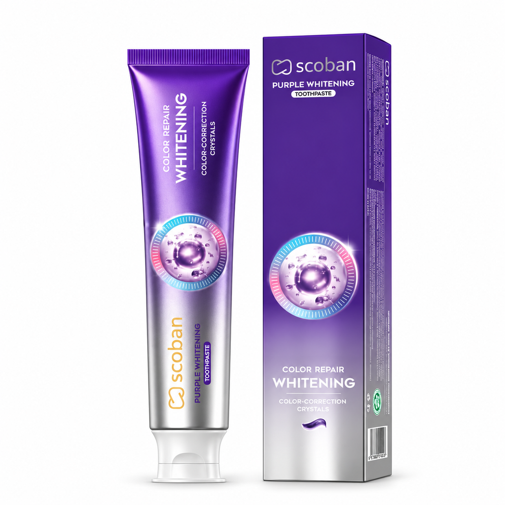 SCOBAN COLOR REPAIR WHITENING TOOTHPASTE 150G