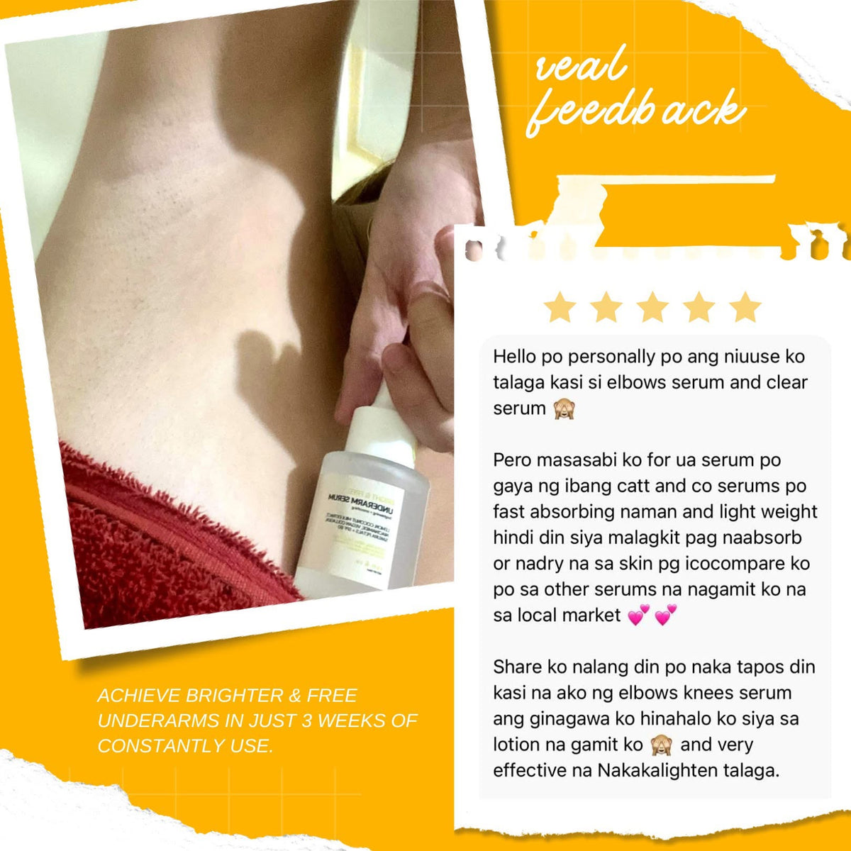 BRIGHT & FREE UNDERARM SERUM BY CATT & CO